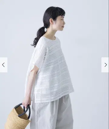 택 포함 새 상품 카구레 코튼 러셀 레이스 판초 어반 리서치 도어즈