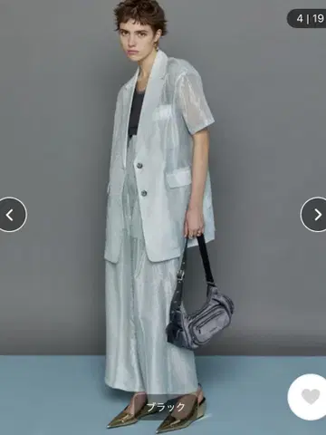 Sheer Jacquard 자켓 팬츠 maison special