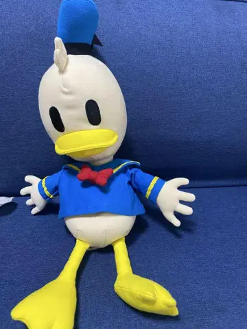 도널드 덕 요기보 봉제 인형 약 30cm