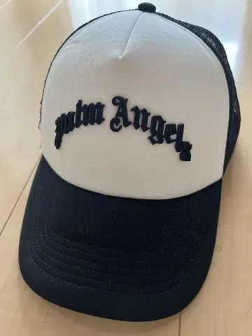 palm Angels 메쉬 캡 화이트/블랙