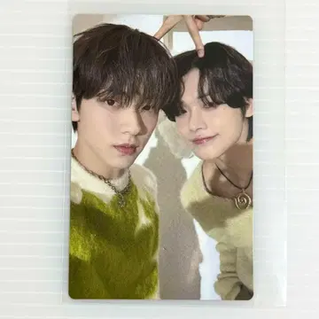 수빈 영준 유닛 초회 한정판 A 트레이딩 카드 SWEET TXT