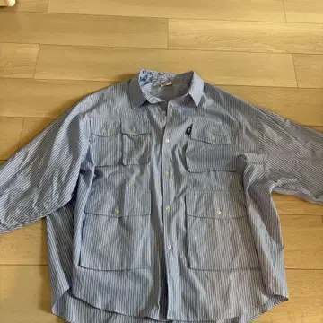 CP COMPANY 스트라이프 긴팔 셔츠 F