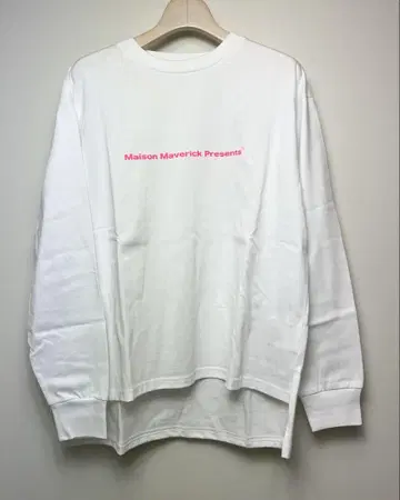 새상품 MAISON MAVERICK PRESENTS 롱 티셔츠 25SS