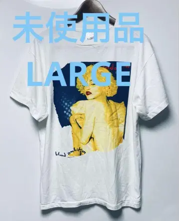 미사용품 MADONNA WORLD TOUR S/S 티셔츠 L 사이즈