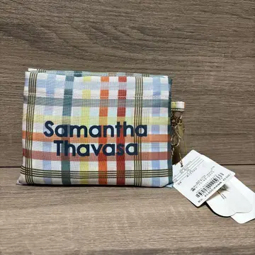 Samantha Thavasa 체크 무늬 파우치