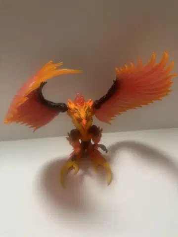 Schleich 괴수 피규어 오렌지 빨간색