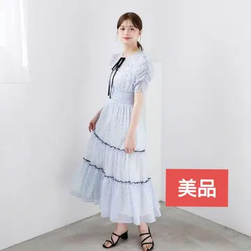 anmille 안미르 시어 도트 OP 원피스