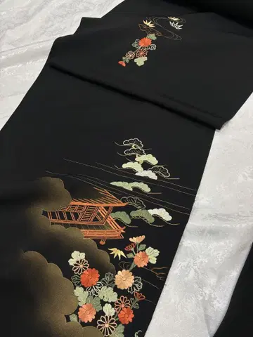 소주 자수 옷감 깃털 자