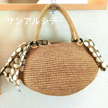 Sans Arcider 스트로우 핸드백 산 아르시데