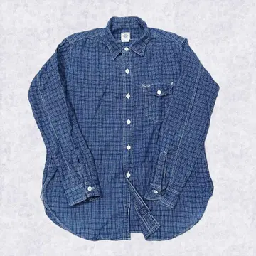 POST OVERALLS 포스트 오버올즈 체크 셔츠 L