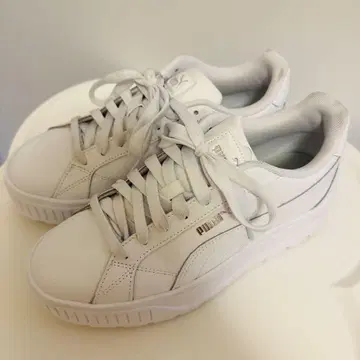 푸마 [24.5cm] 카르멘 2 통굽 스니커즈 화이트