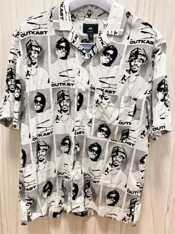 H&M OUTKAST 반팔 셔츠 XS kj 착용