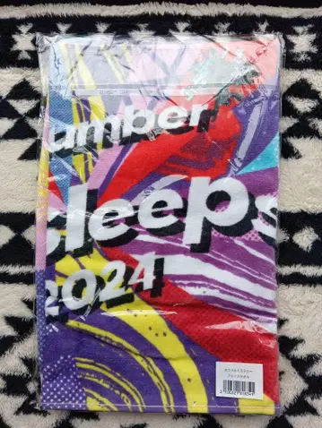 back number anti sleeps tour 2024 타월