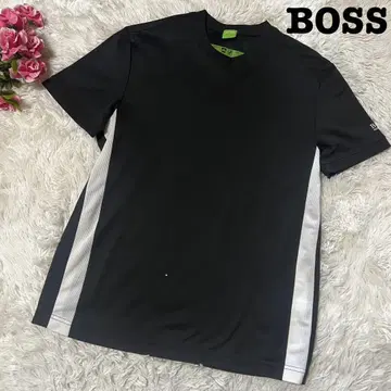 HUGO BOSS 휴고 보스 반팔 티셔츠 트레이닝 상의 M 남성용