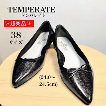 컨디션 최상 TEMPERATE (템퍼레이트) 레인 슈즈 38 사이즈