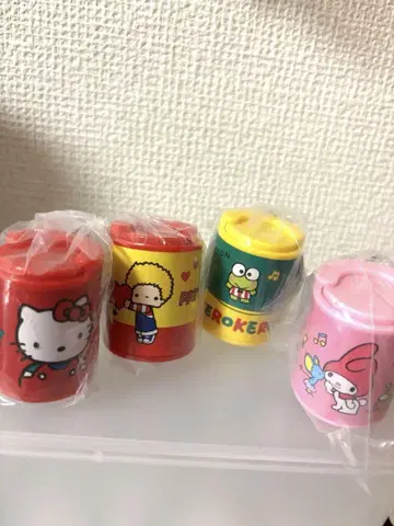산리오 캐릭터즈 코인 실린더 4종