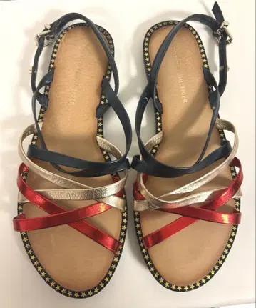 TOMMY HILFIGER 타미힐피거 스트랩 샌들