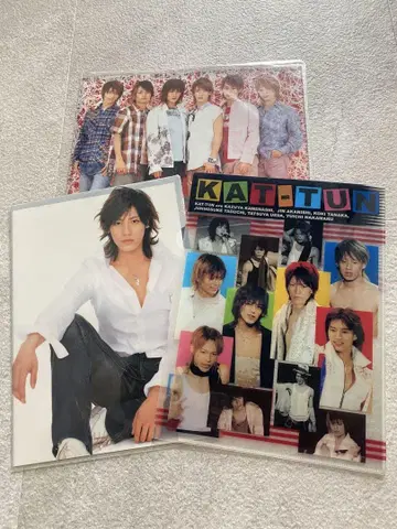 KAT-TUN 아카니시 젠 클리어 파일 세트 3장