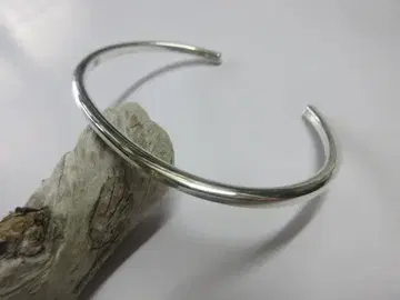 새상품 실버 뱅글 925 3mm 여성용 헤비 g653