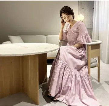 MARIHA 마리하 새상품급 스즈란 원피스 핑크 사이즈 36