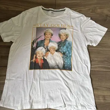 올드 네이비 Stay Golden 사진 티셔츠 아이돌 그룹 XL 사이즈
