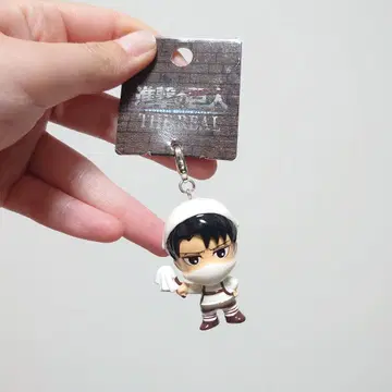 진격의 거인 the real usj 흔들흔들 키링 리바이