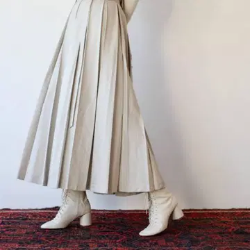 foufou 슈퍼 턱 롱 스커트 hare