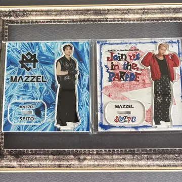 MAZZEL SEITO 아크릴 스탠드 2세트