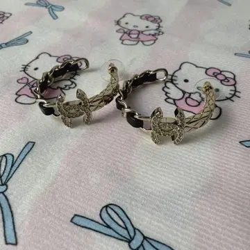 코코 마크 후프 빅 귀걸이