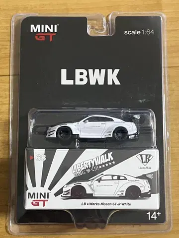 미니GT No. 68 LB 워크스 GTR 화이트
