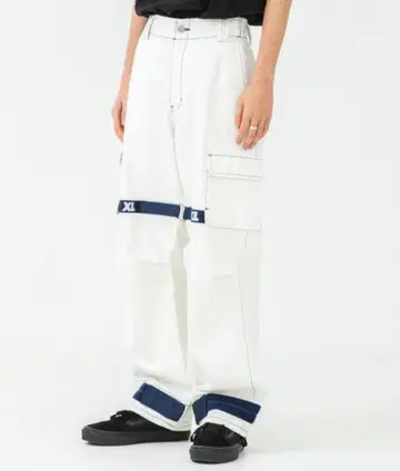 XLARGE 셔틀 팬츠 와이드 팬츠