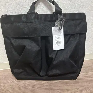 나일론 블랙 토트백