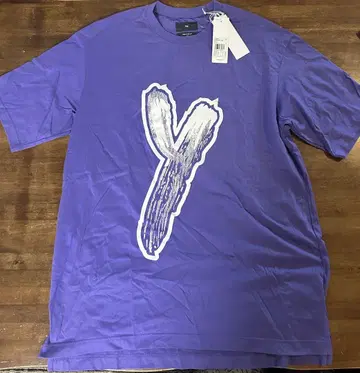 Y-3 퍼플 티셔츠 M 사이즈