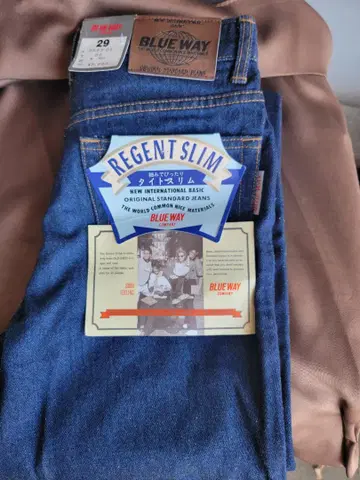 BLUE WAY REGENT SLIM 데님 29
