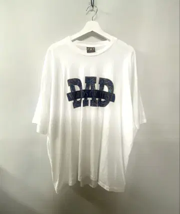 90년대 [ USA 제작 ] TSi 티셔츠 XXX 사이즈 DAD 화이트