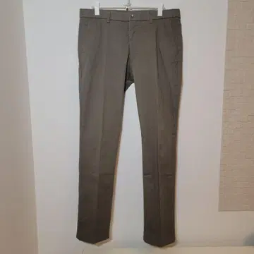 INTERMEZZO 스트레치 팬츠 W90cm 카키색