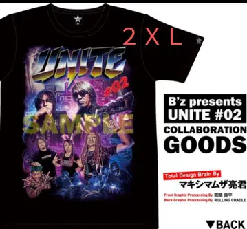 B'z UNITE 02 맥시멈 더 호르몬 티셔츠 2XL