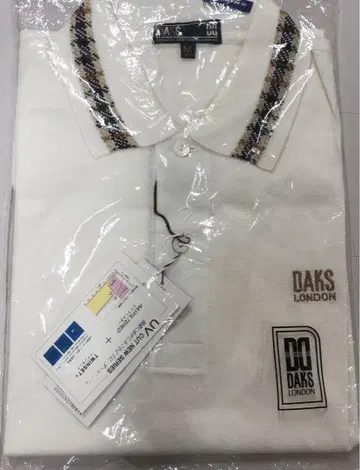 DAKS 남성용 피케 셔츠 M 사이즈