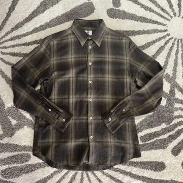 PS PAUL SMITH 체크 무늬 긴팔 셔츠 M 사이즈