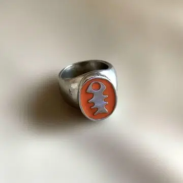 실버 반지 오렌지 18호