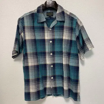 PENDLETON 반팔 체크 셔츠 L