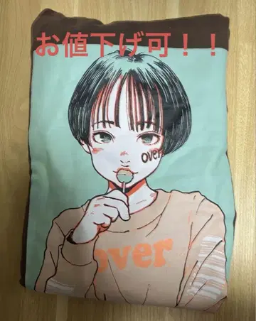 오버 프린트 오버 페인트 풀오버 후루타 쓰미 L 나에나노