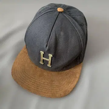 HUF 블랙 캔버스 야구 모자