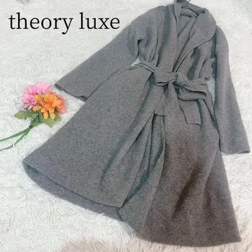 [ theory luxe/띠어리 럭스 ] 롱 코트 가디건 플레어