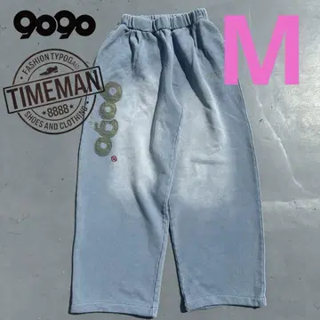 9090 OG 로고 빈티지 스웨트 팬츠 사이즈 M