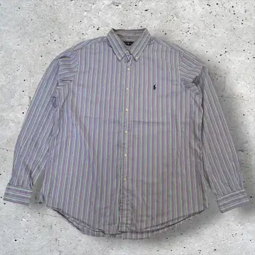 RALPH LAUREN 랄프 로렌 스트라이프 셔츠 L 캐주얼