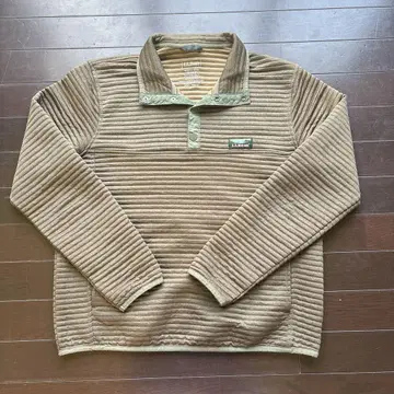 LLBean 슬라이트 핏 브라운 상의 M REG