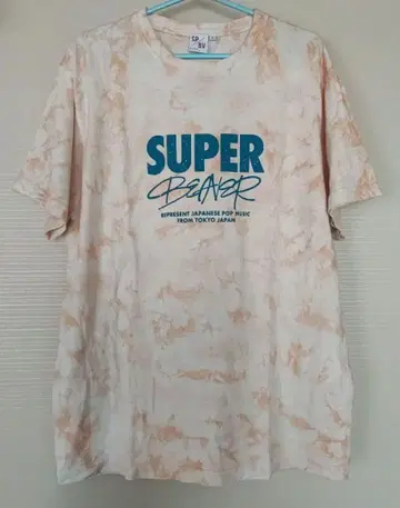 SUPER BEAVER 타이다이 패턴 티셔츠 L