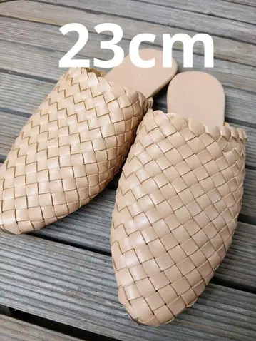메쉬 뮬  베이지  23cm Universal Thread