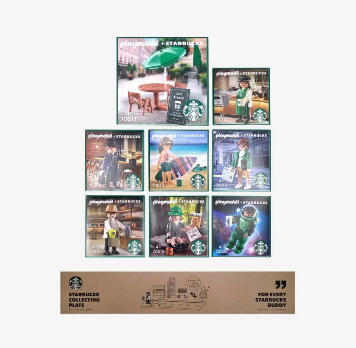 Starbucks Playmobil 2021 full set